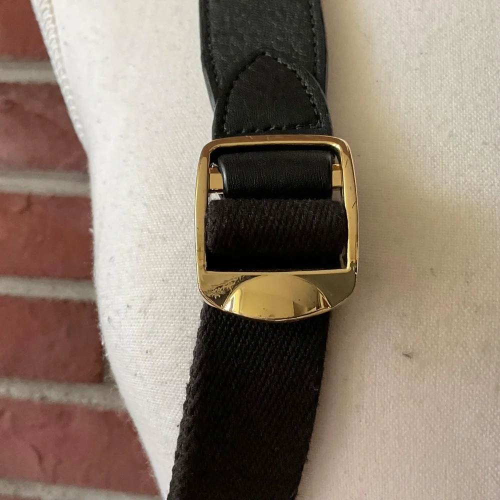 Henri Bendel Soho Black Pebble Leather Backpack